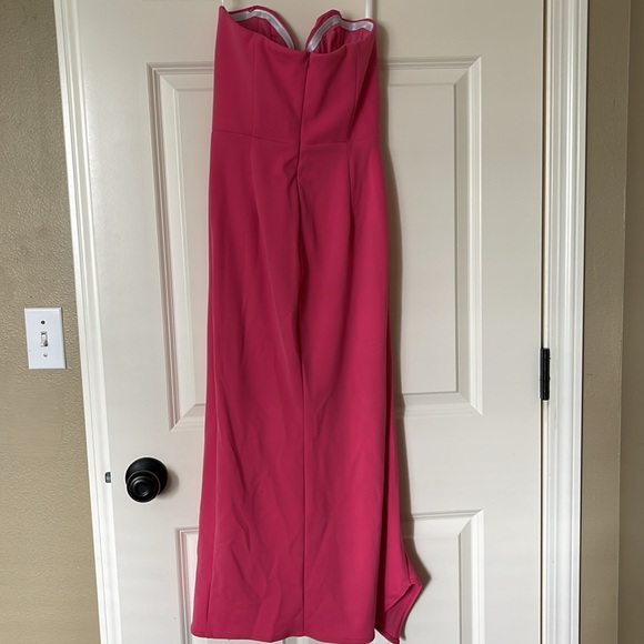 Katie May (NWT) strapless ruffle pink cocktail dress - Picture 9 of 10